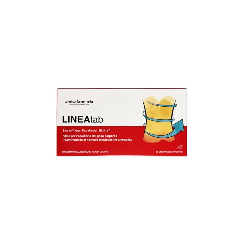 Amicafarmacia LINEAtab per l'equilibrio del peso corporeo 30 compresse
