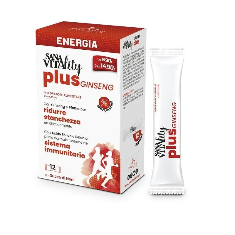 Sanavitality Energia Plus 12 Stick Pack