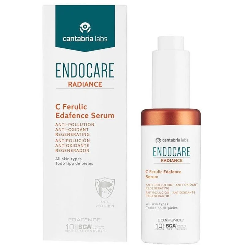 Endocare Radiance C Ferulic Edafence Serum 30ml - Antiossidante Potente