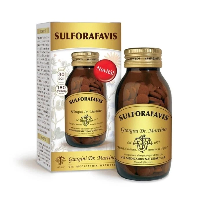 Dr. Giorgini Sulforafavis funzionalità cardiovascolare e digestiva 180 pastiglie