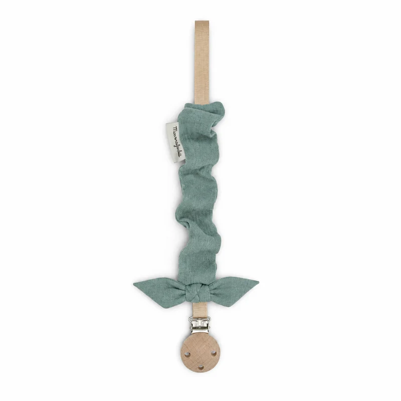 Portaciuccio Fiocco Verde Polvere