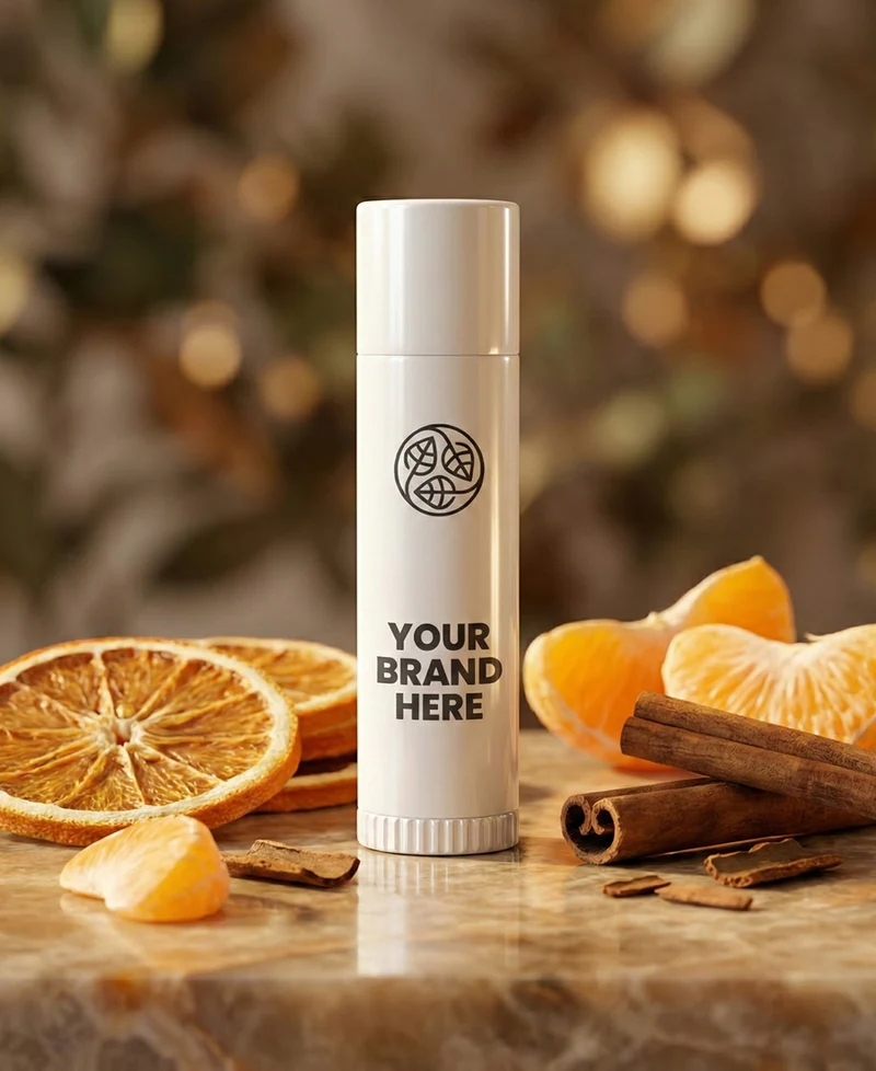 Orange & Cinnamon Lip Balm - 5 g.