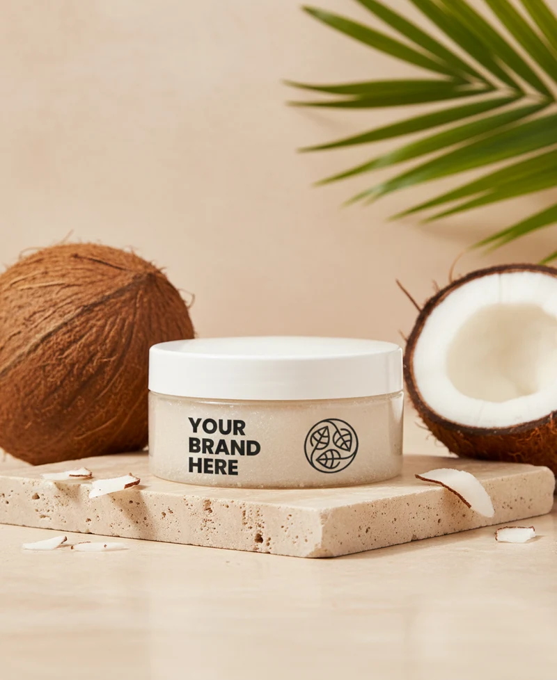 Body Sugar Scrub Coconut – 250 ml.