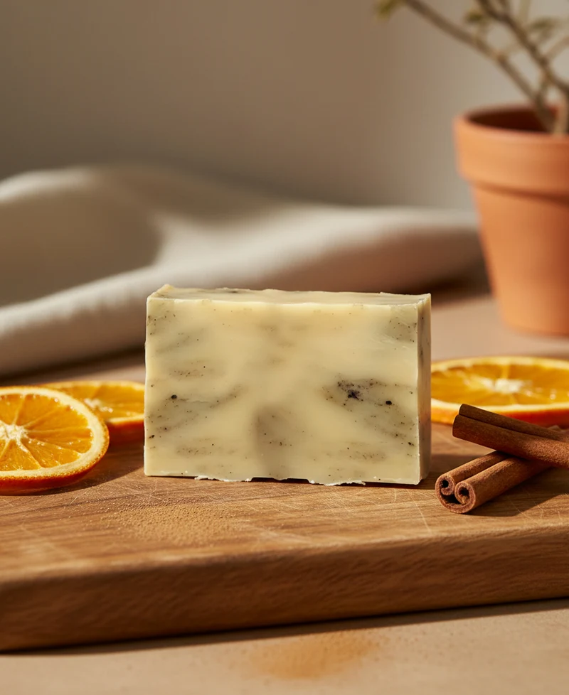Orange & Cinnamon Soap Bar – 110 g.