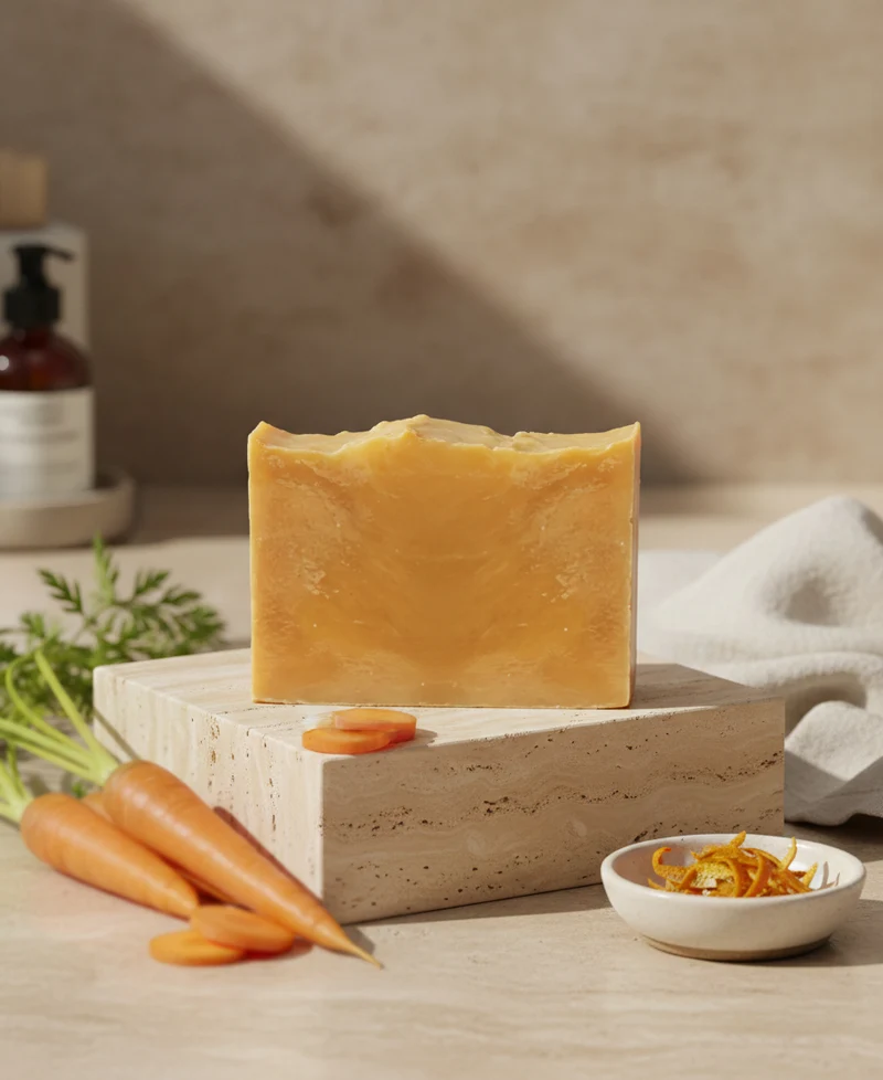 Carrot Soap Bar – 110 g.