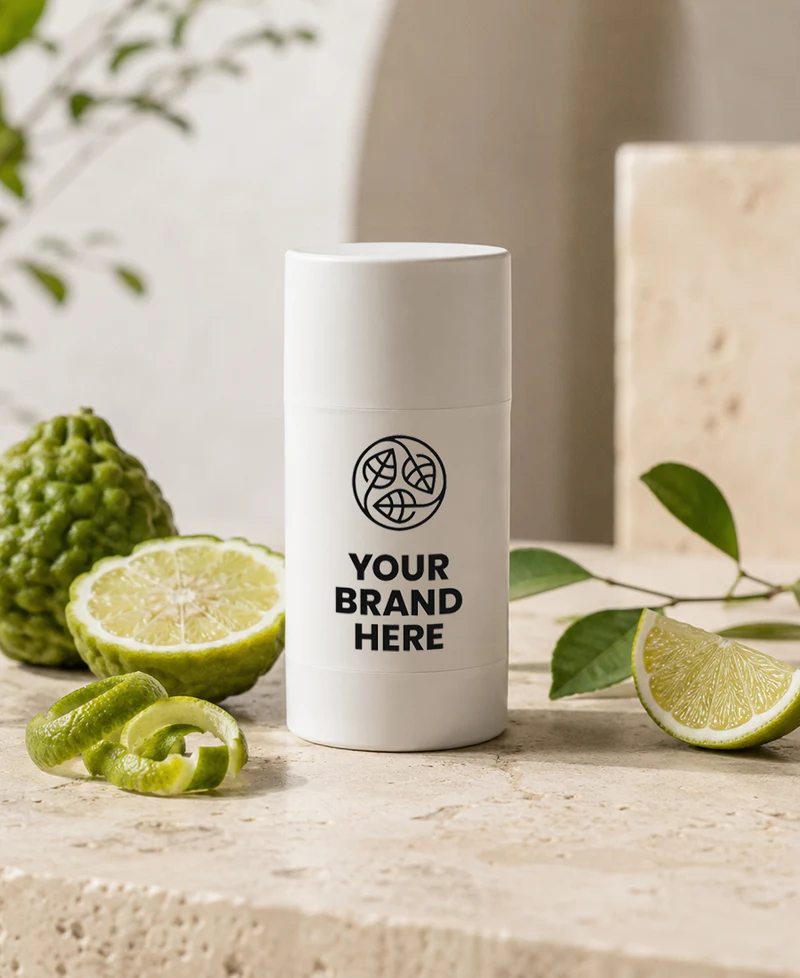 Bergamot & Lime Natural Deo Stick – 75 g.