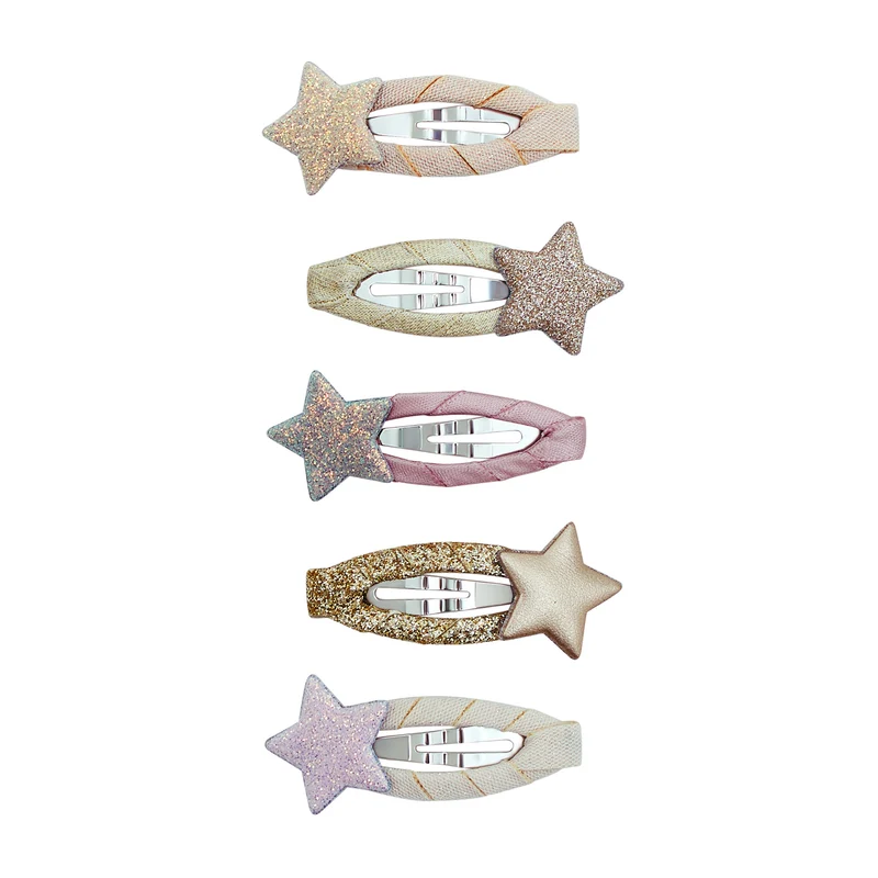 Mimi & Lula - 5-pack Mollette fermacapelli Clic Clacs - Stellina