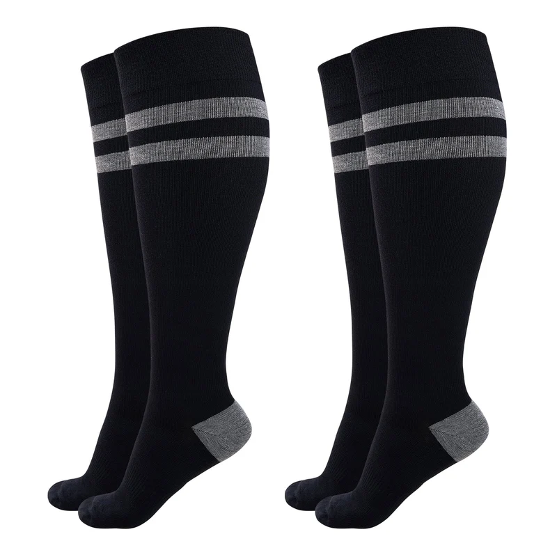 Momcozy - Calze a Compressione Graduata da Donna per Polpacci Grandi