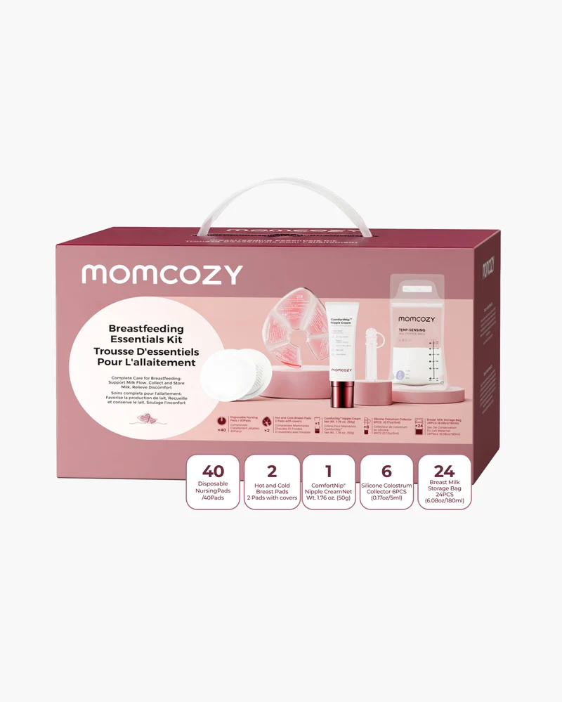 Momcozy Kit Allattamento e Post-Partum (73 Pezzi)
