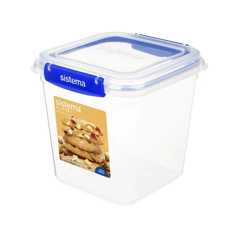 Sistema® Contenitore quadrato KLIP IT™ 2.2L