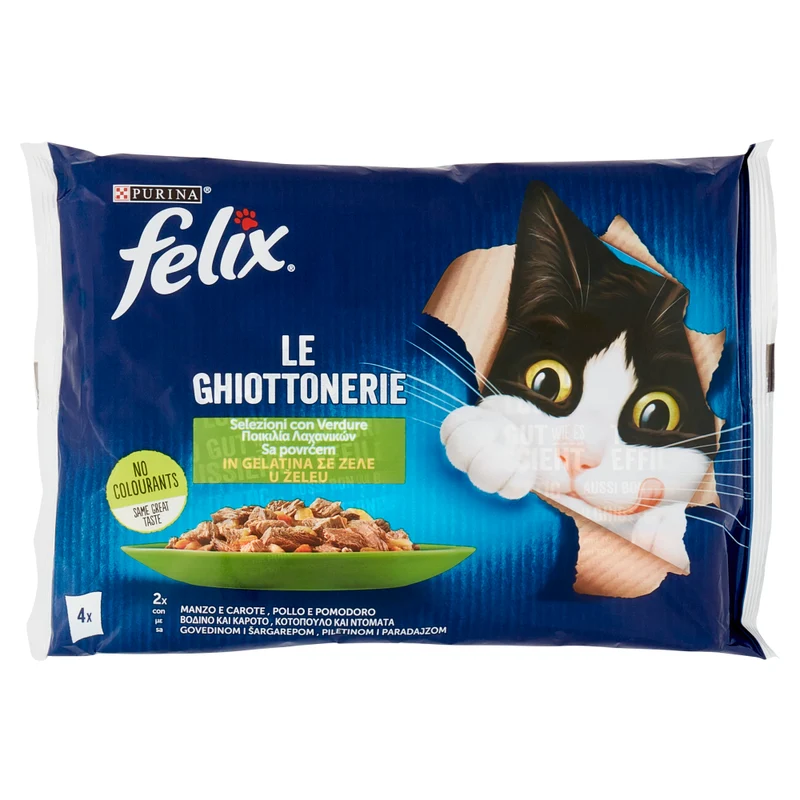 Felix Ghiottonerie Selezione Verdure Gr.85X4