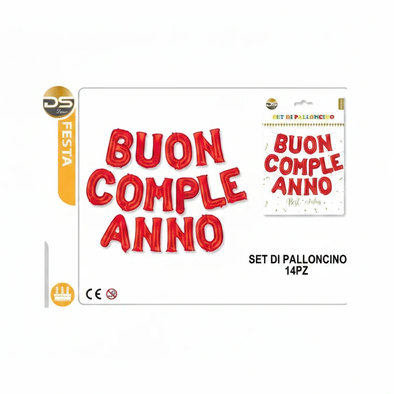 Dz Party Balloons Buon Compleanno2