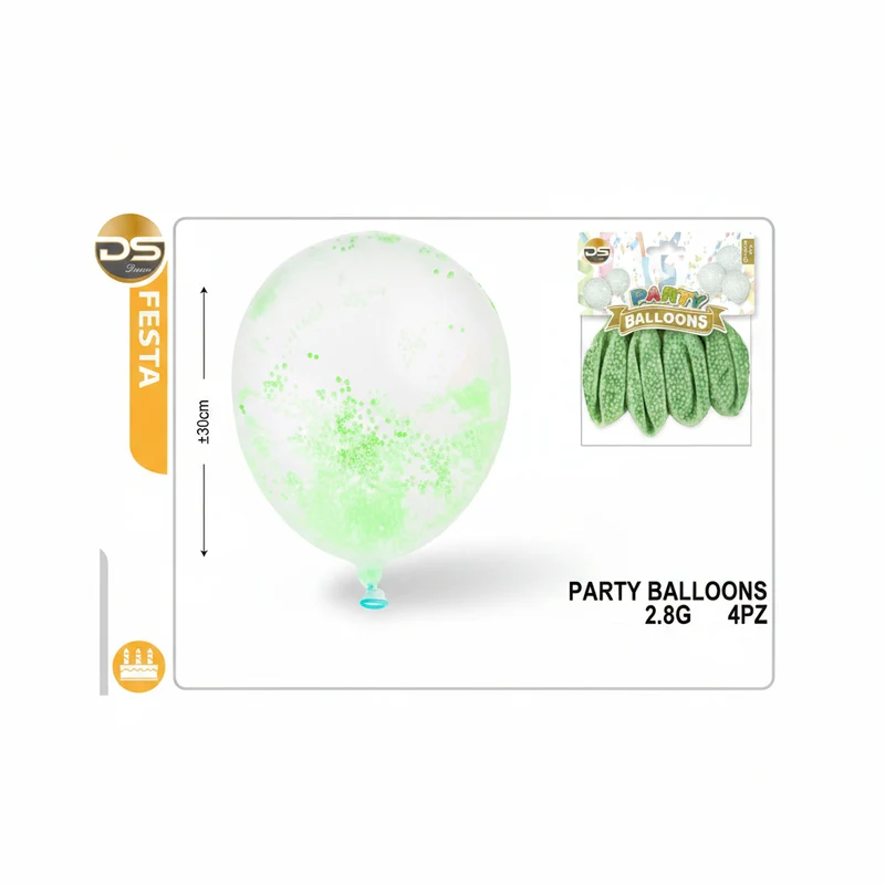 Dz Party Balloons 30Cm 4Pz6