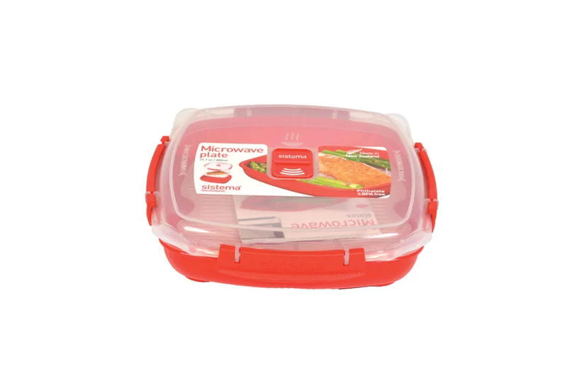 Sistema® Piatto microonde quadr. 880ML