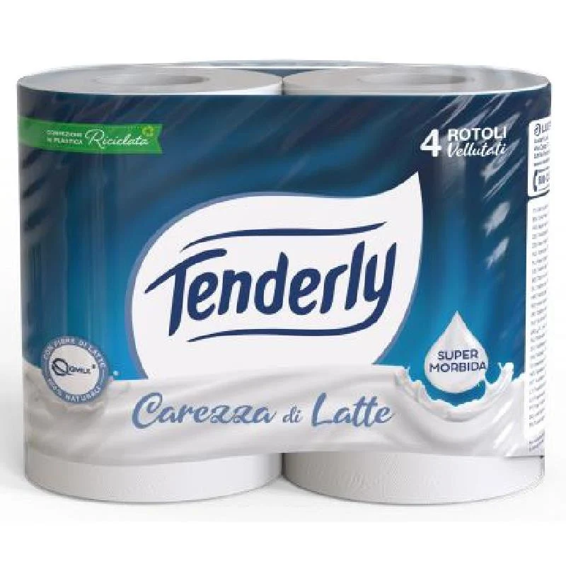 Tenderly Carta Igienica Kilometrica 2Veli 4Rotoli