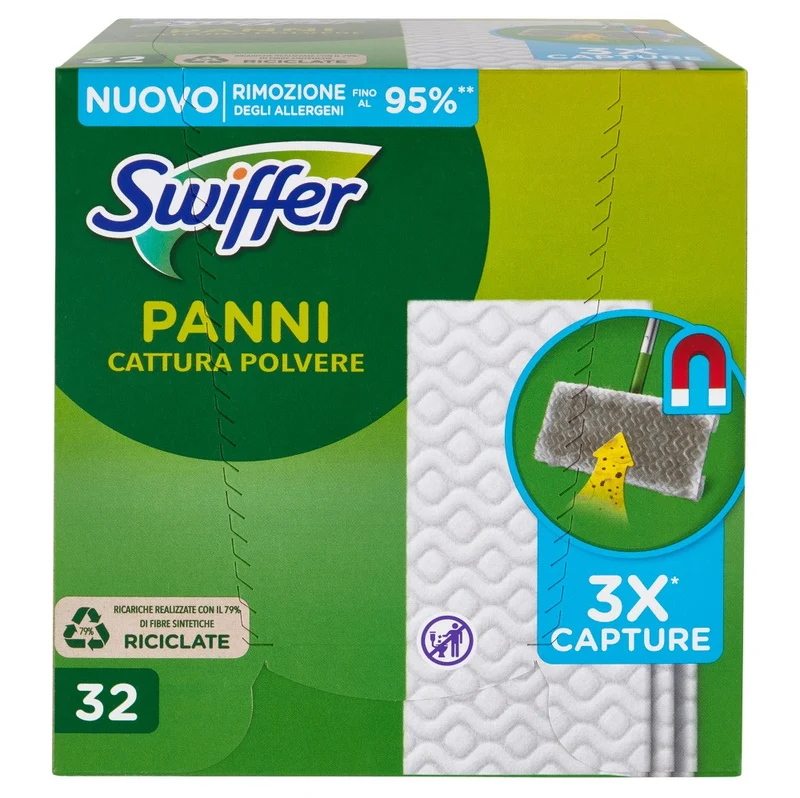 Swiffer Panni Ricambio 32 Pz