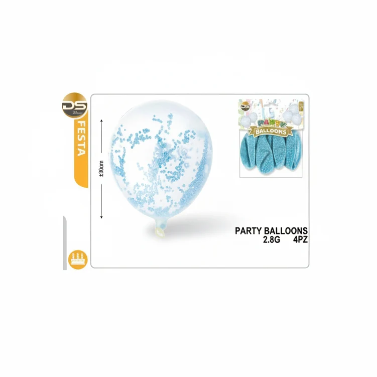 Dz Party Balloons 30Cm 4Pz