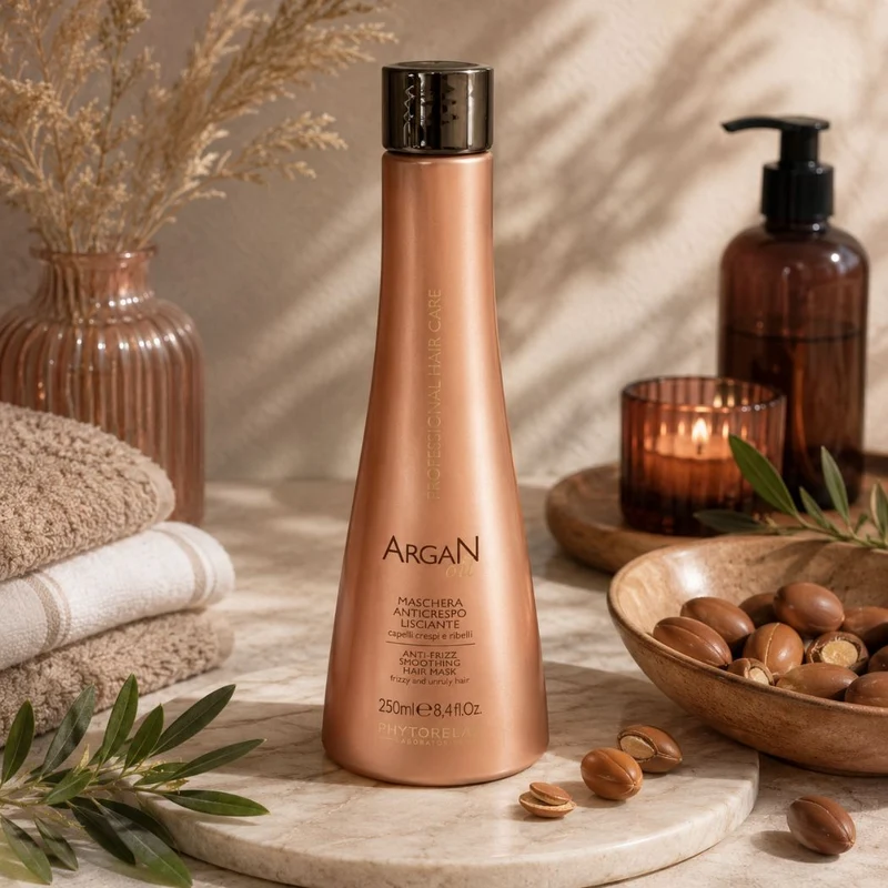 PHYTORELAX ARGAN - Maschera anticrespo lisciante