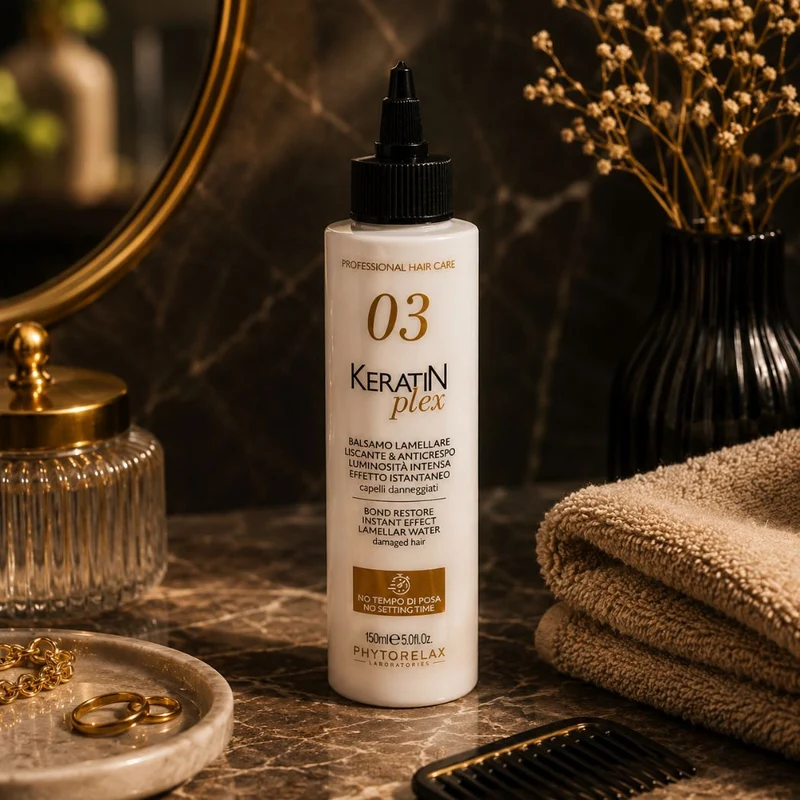 PHYTORELAX - 03. BALSAMO LAMELLARE LISCIANTE & ANTICRESPO LUMINOSITÀ INTENSA EFFETTO ISTANTANEO capelli danneggiati