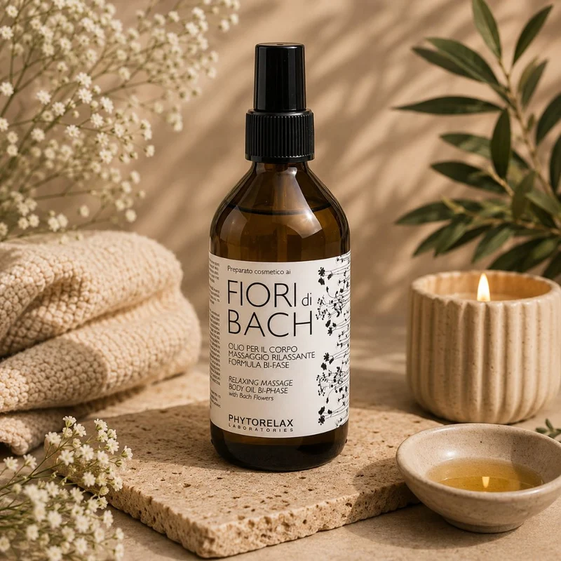 PHYTORELAX - OLIO PER IL CORPO MASSAGGIO RILASSANTE BI-FASE FIORI DI BACH