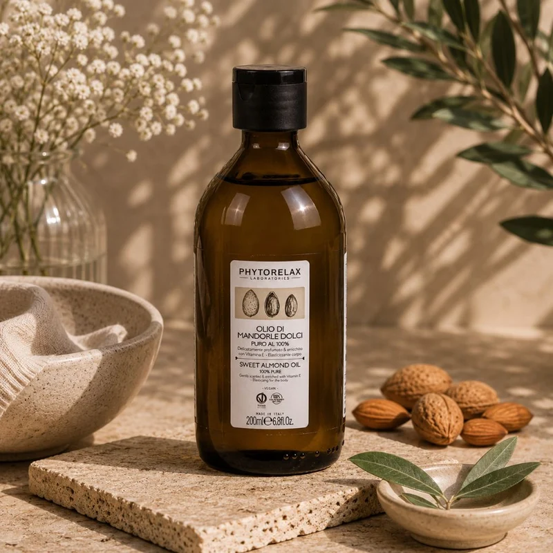 PHYTORELAX - OLIO DI MANDORLE DOLCI PURO AL 100% – MANDORLA