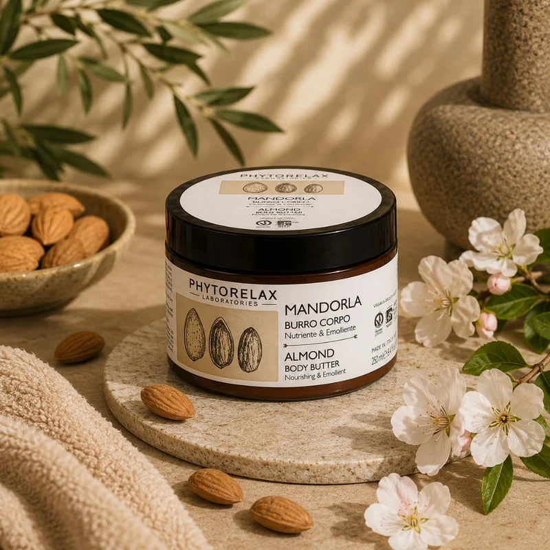 PHYTORELAX - BURRO CORPO NUTRIENTE & EMOLLIENTE – MANDORLA