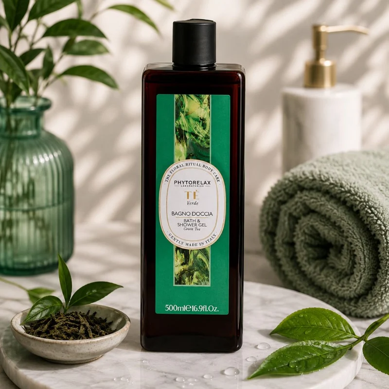 PHYTORELAX - TÈ VERDE BAGNO DOCCIA con estratto di Tè Verde