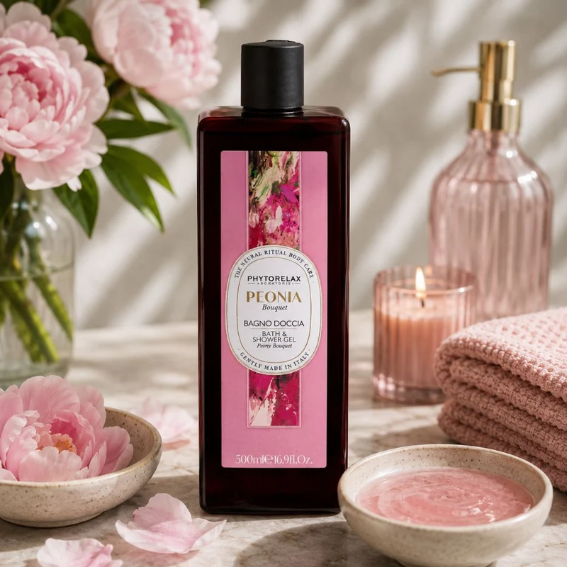 PHYTORELAX - PEONIA BOUQUET BAGNO DOCCIA con estratto di Peonia