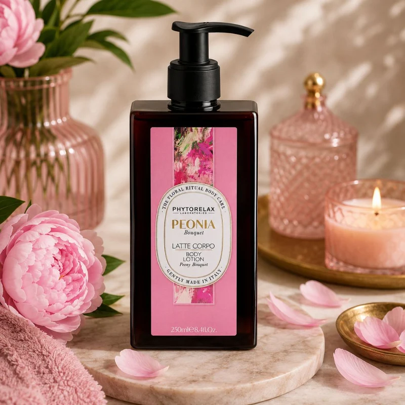 PHYTORELAX - PEONIA BOUQUET LATTE CORPO con estratto di Peonia