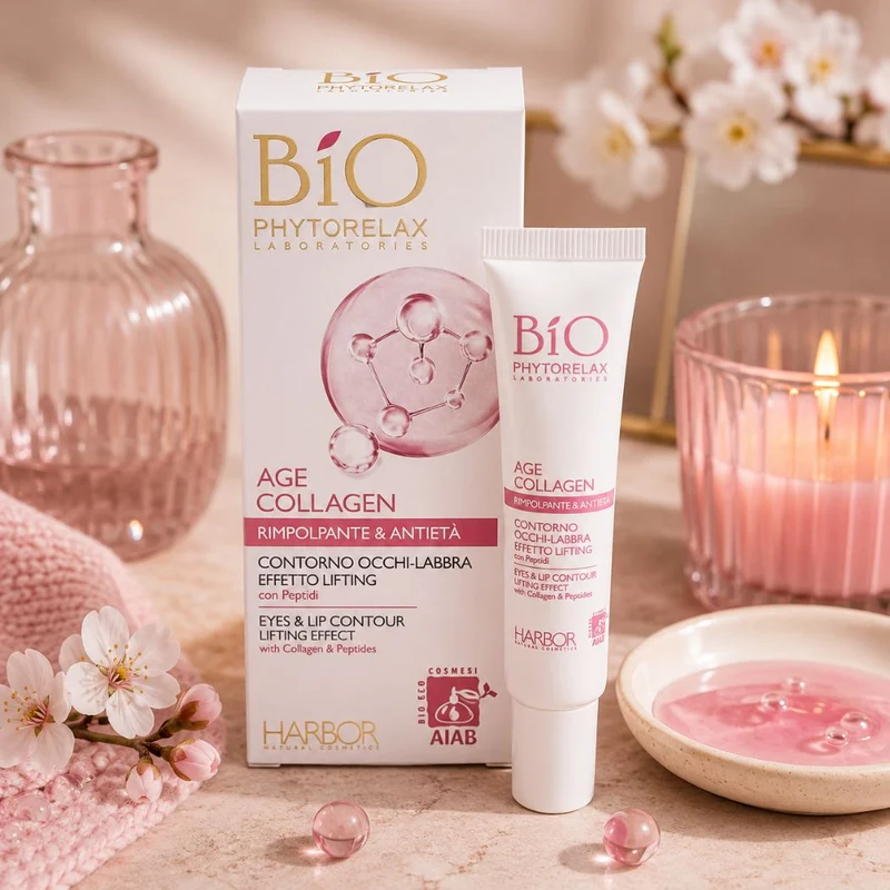 PHYTORELAX BIO - CONTORNO OCCHI-LABBRA EFFETTO LIFTING con Collagene & Peptidi