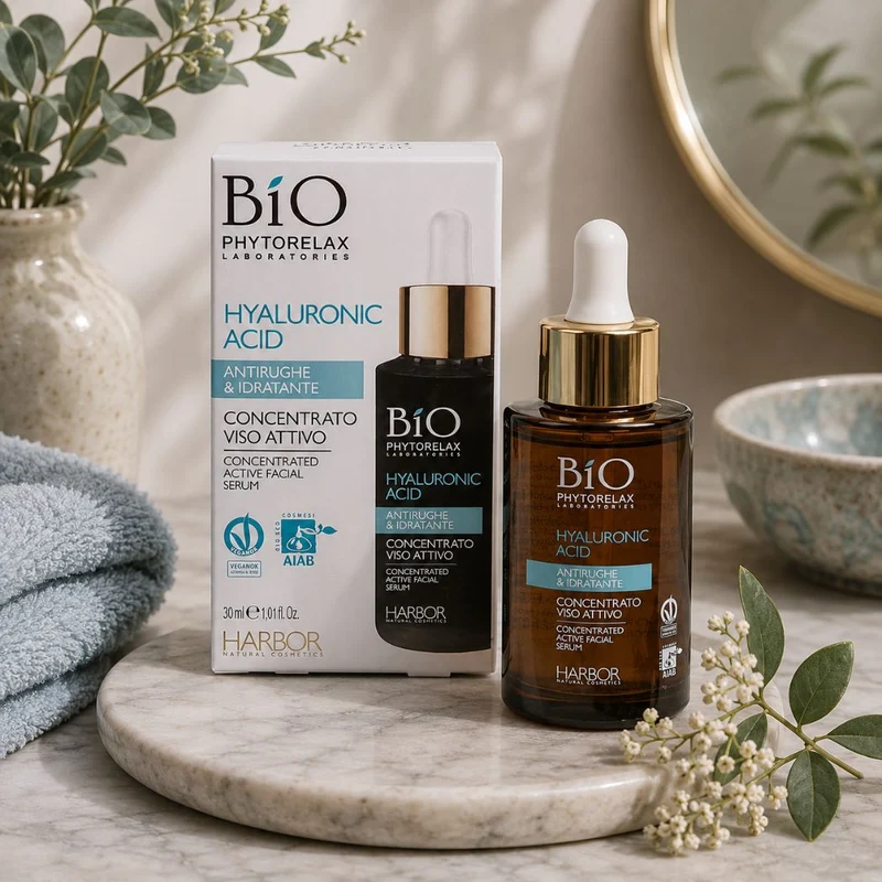 PHYTORELAX - CONCENTRATO VISO ATTIVO ANTIRUGHE & IDRATANTE HYALURONIC ACID