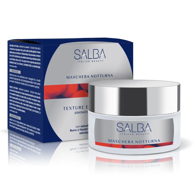 MASCHERA NOTTURNA IDRATANTE ILLUMINANTE – TEXTURE EXTRA RICCA