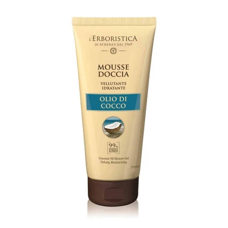 COCCO VEGAN - Mousse Doccia Idratante al Cocco 100ml (da viaggio)