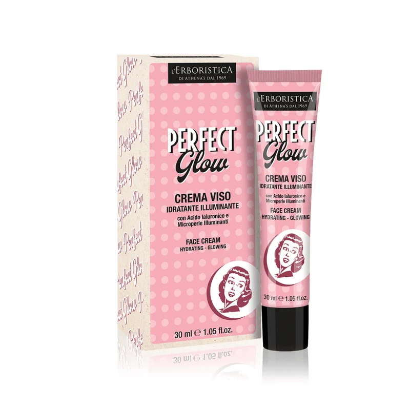 VINTAGE - Crema viso illuminante con microperle illuminati
