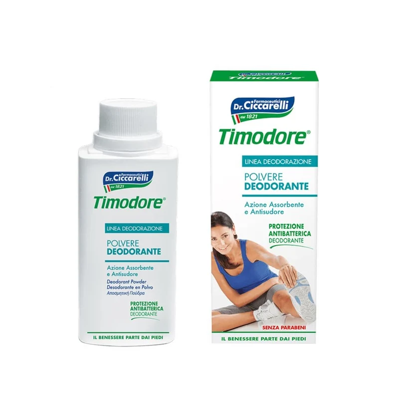 Linea Deodorazione Piedi Polvere Assorbente Antisudore 75g