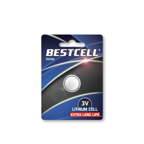 Bestcell Pile bottone litio CR2450 3V 1 pz