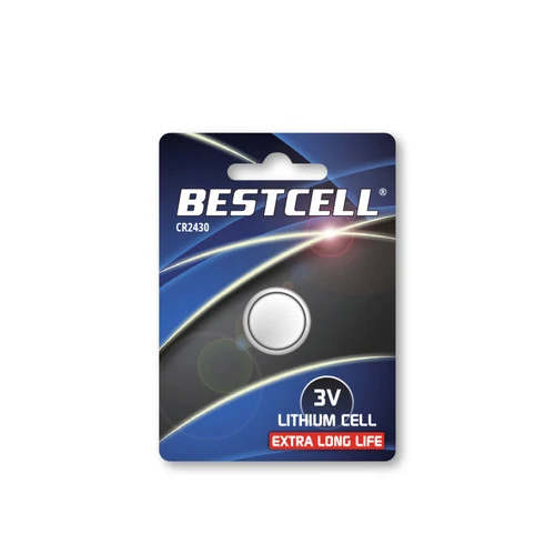 Bestcell Pile bottone litio CR2430 3V 1 pz