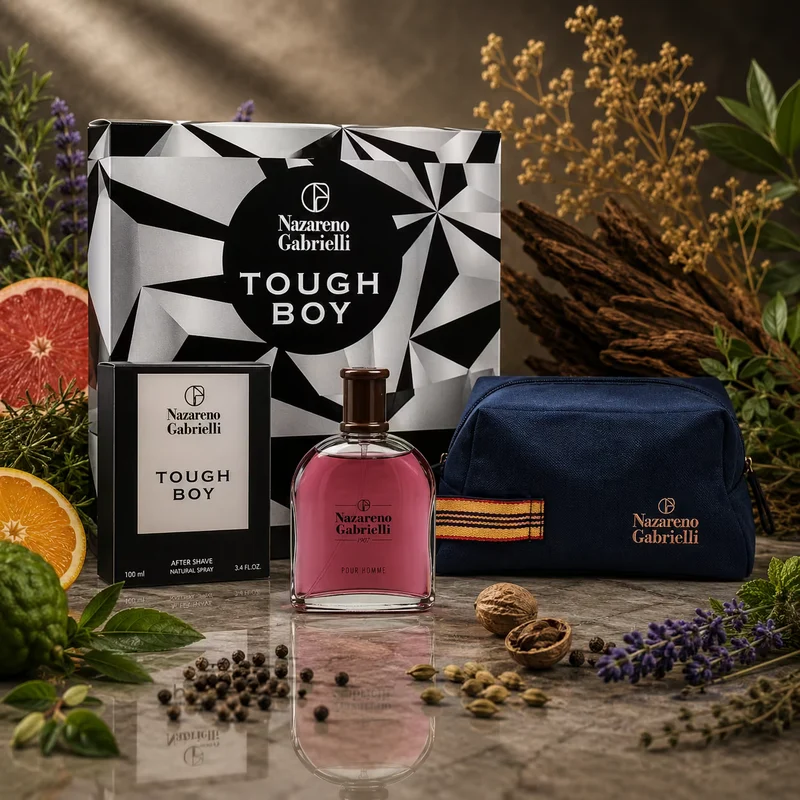 COFANETTO TOUGH BOY - After shave da 100ml + Borsello