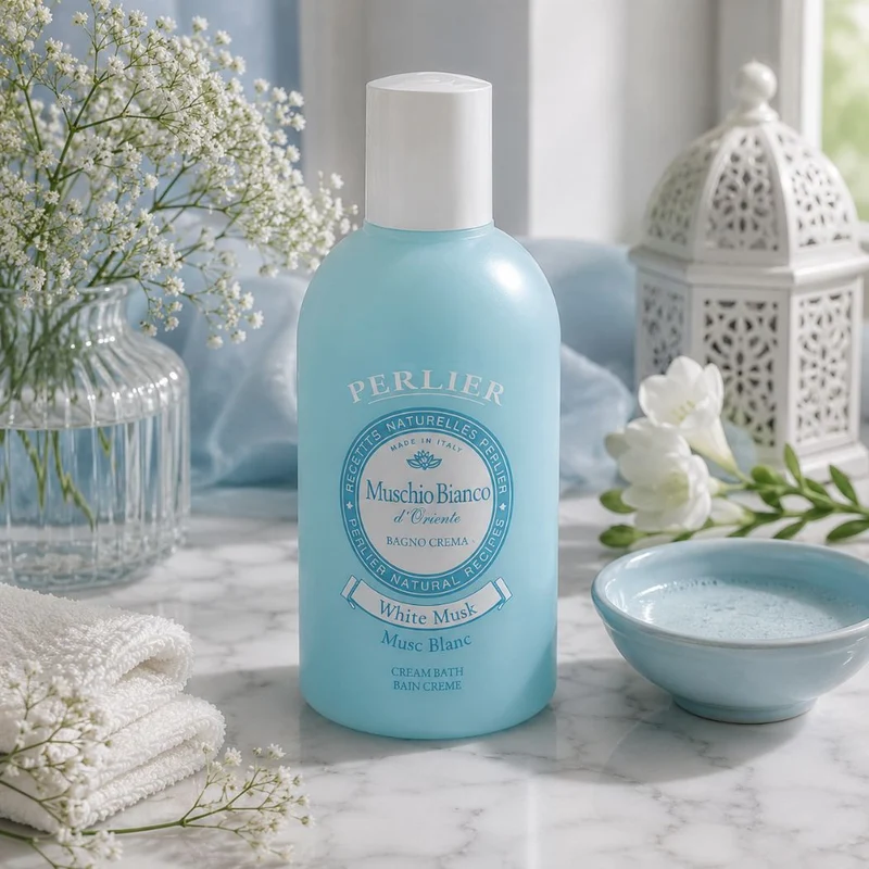 PERLIER BAGNO SCHIUMA | muschio bianco d'oriente-1000ml
