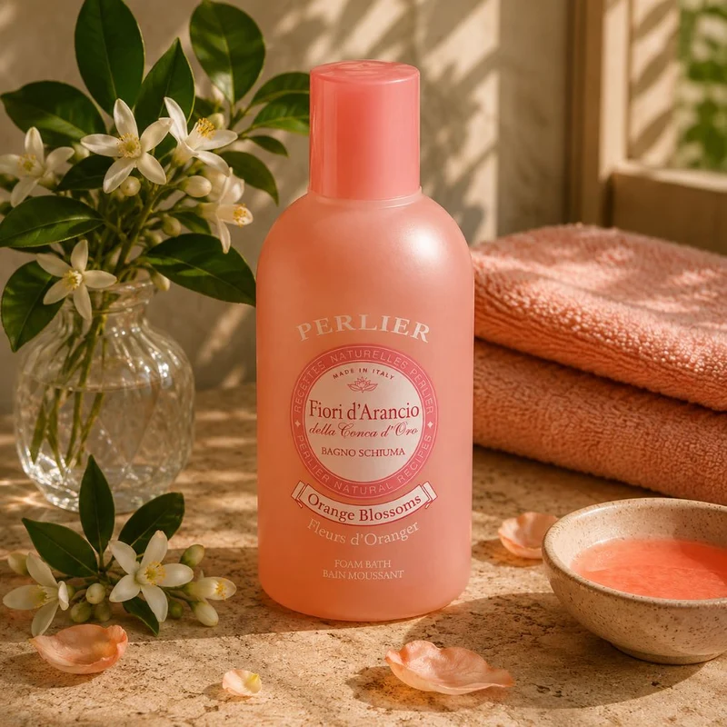 PERLIER BAGNO SCHIUMA | fiori d'arancio della Conca d'Oro -1000ml