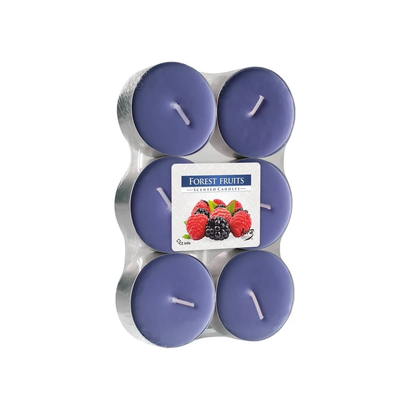 Bispol® Tealights Profumate Maxi 6Pz Frutti Di Bosco
