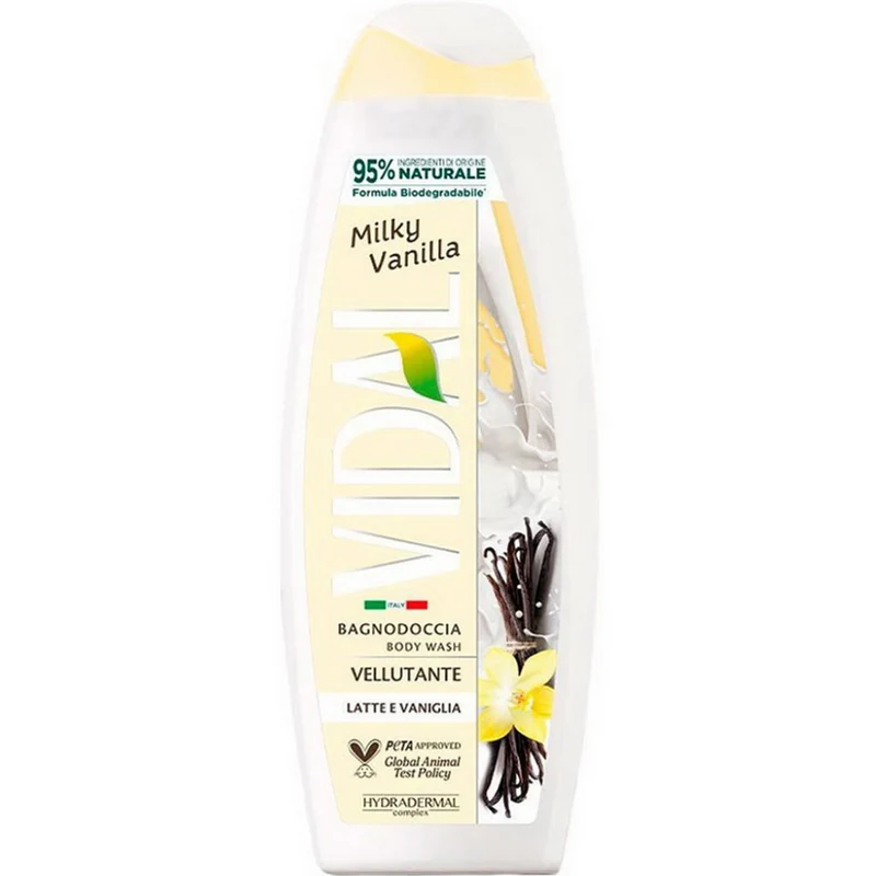 Vidal - Bagno Doccia Vellutante Milky Vanilla - 500 ml