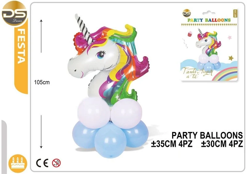 Dz Party Balloons Unicorn
