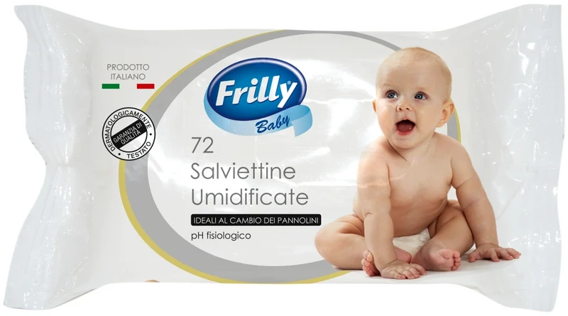 Frilly - Salviette Detergenti Baby - 72 Pezzi