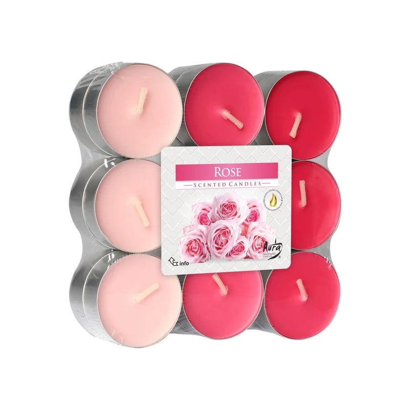 Bispol® Tealights Profumate 18Pz Rosa