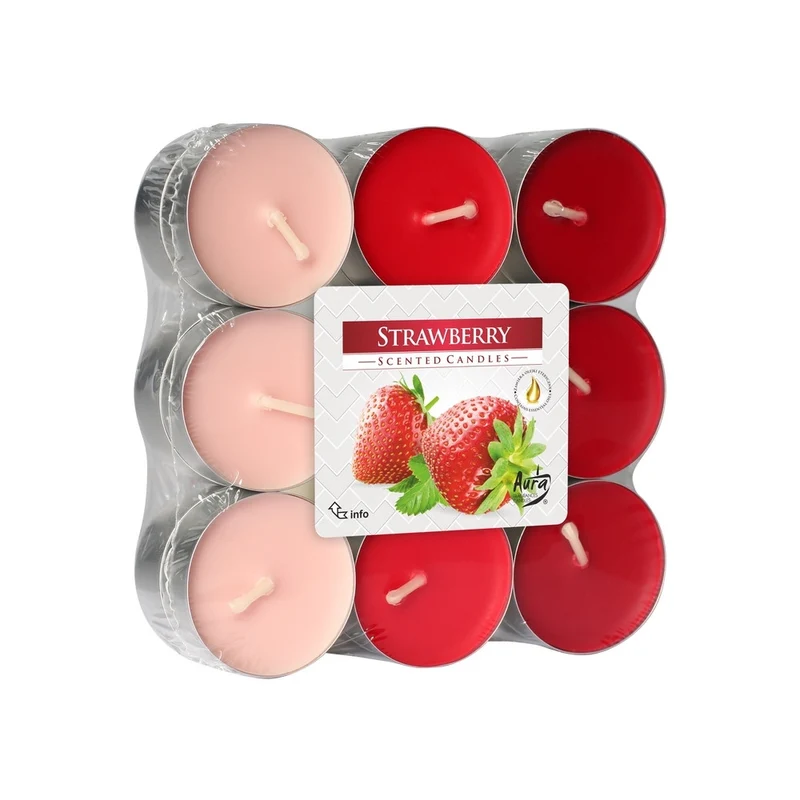Bispol® Tealights Profumate 18Pz Fragola
