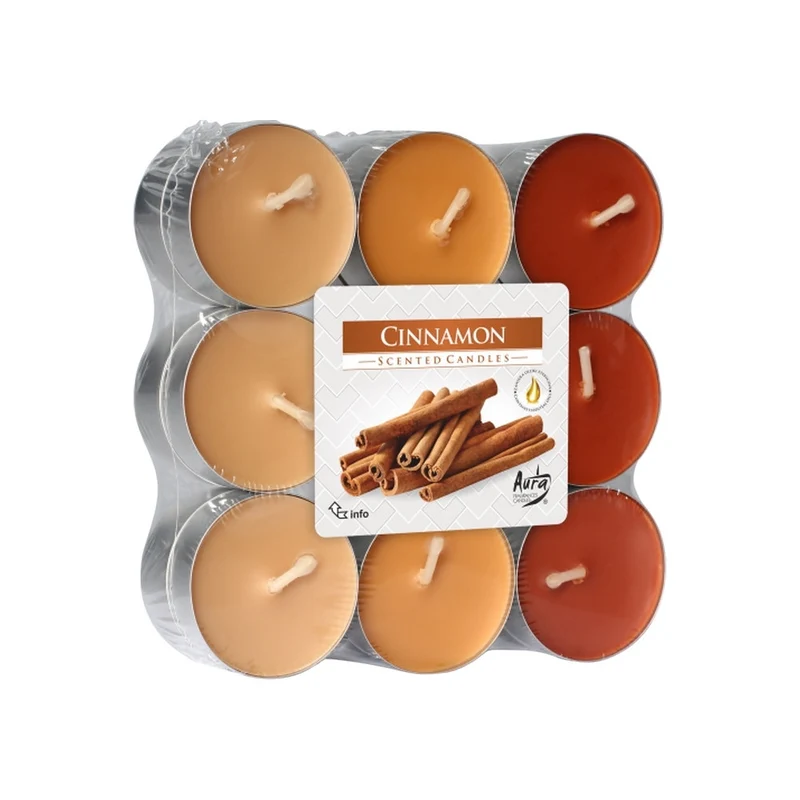 Bispol® Tealights Profumate 18 Pz Cannella