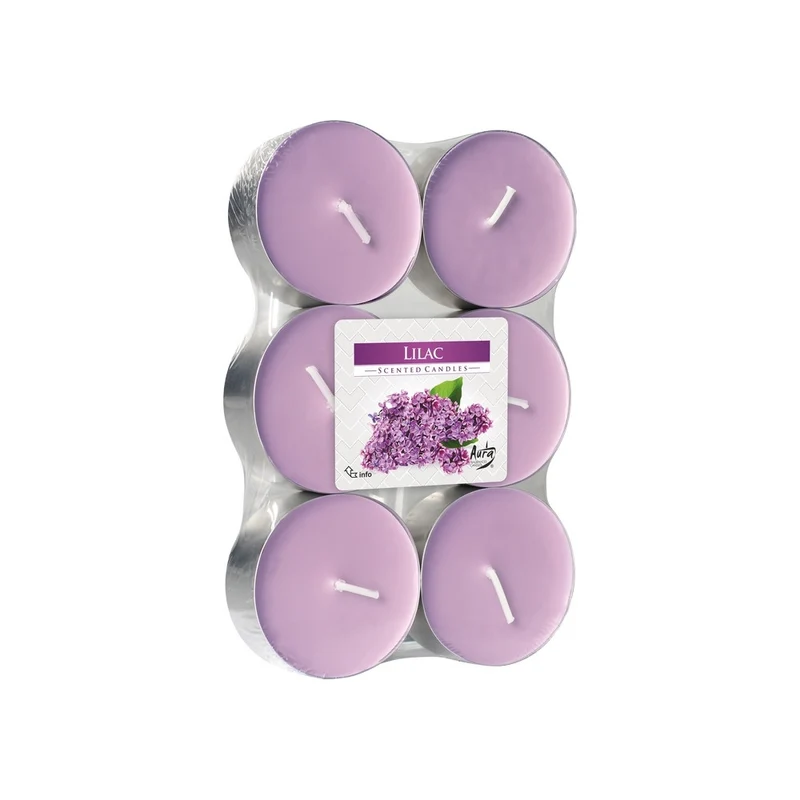 Bispol® Tealights Maxi 6Pz Lilla