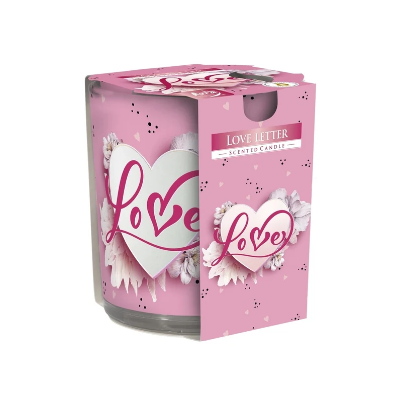 Bispol® Candela Profumata In Vetro Love Letter