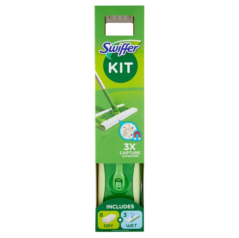 Swiffer Starter Kit 8 Dry + 3 Wet